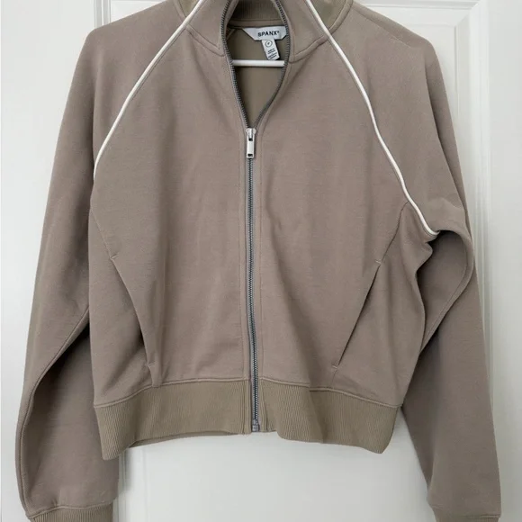 SPANX Air Essentials Zip-Up Track Jacket - Picture 7 of 9